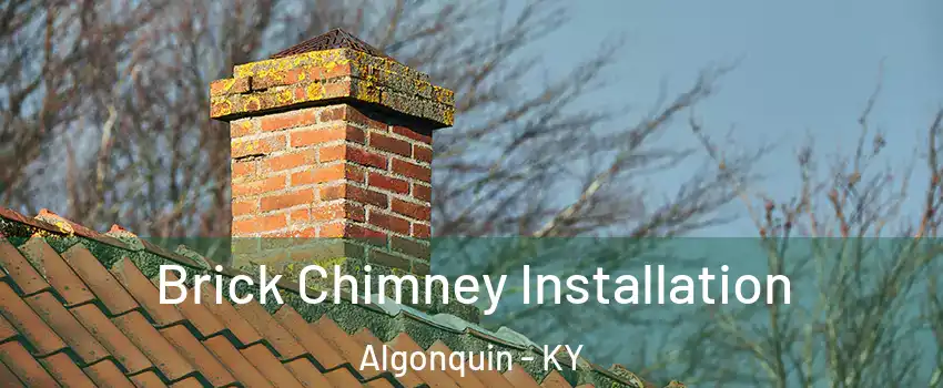 Brick Chimney Installation Algonquin - KY