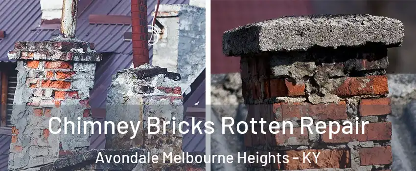 Chimney Bricks Rotten Repair Avondale Melbourne Heights - KY