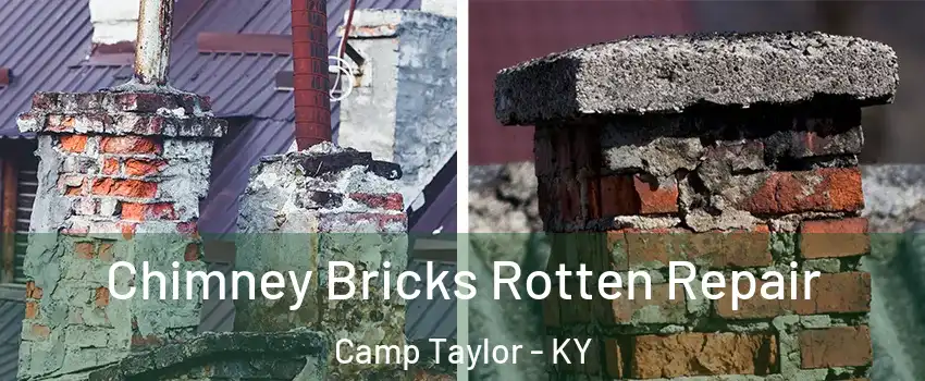 Chimney Bricks Rotten Repair Camp Taylor - KY