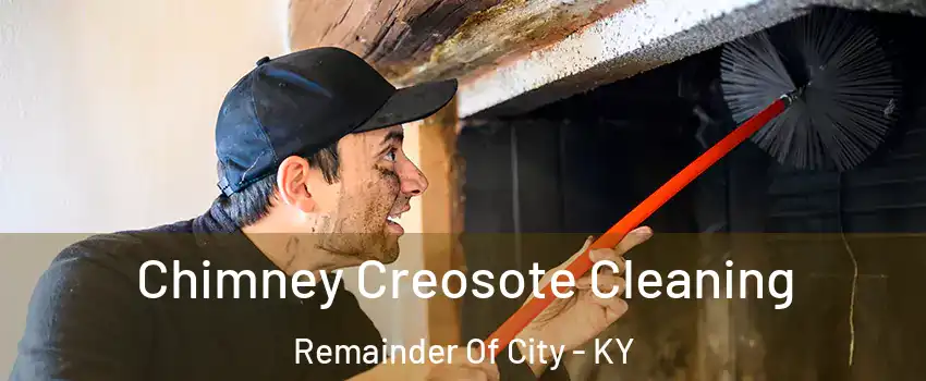 Chimney Creosote Cleaning Remainder Of City - KY