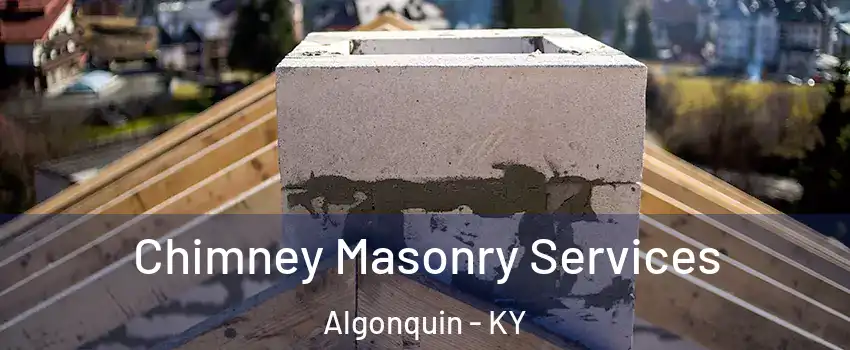 Chimney Masonry Services Algonquin - KY