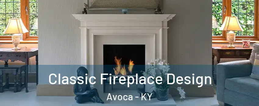 Classic Fireplace Design Avoca - KY