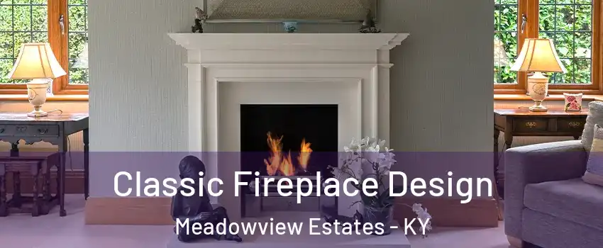 Classic Fireplace Design Meadowview Estates - KY