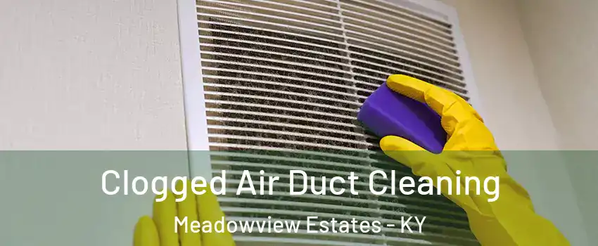 Clogged Air Duct Cleaning Meadowview Estates - KY