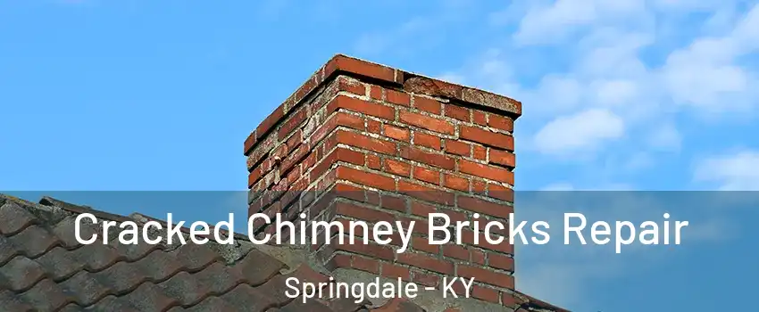 Cracked Chimney Bricks Repair Springdale - KY