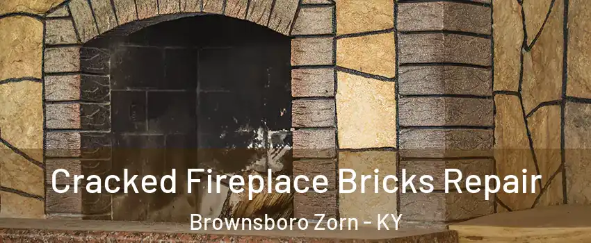 Cracked Fireplace Bricks Repair Brownsboro Zorn - KY