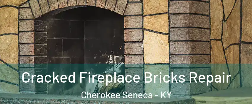 Cracked Fireplace Bricks Repair Cherokee Seneca - KY