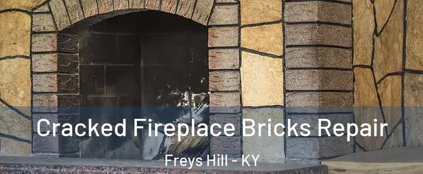 Cracked Fireplace Bricks Repair Freys Hill - KY