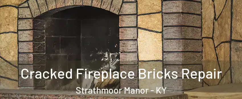 Cracked Fireplace Bricks Repair Strathmoor Manor - KY