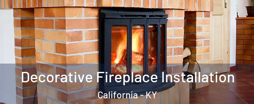 Decorative Fireplace Installation California - KY