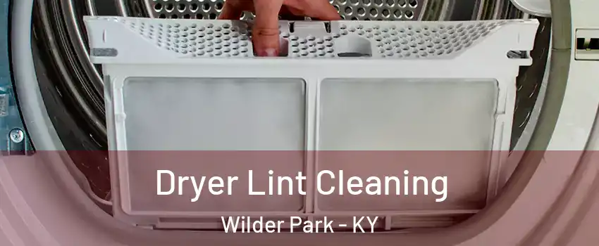 Dryer Lint Cleaning Wilder Park - KY