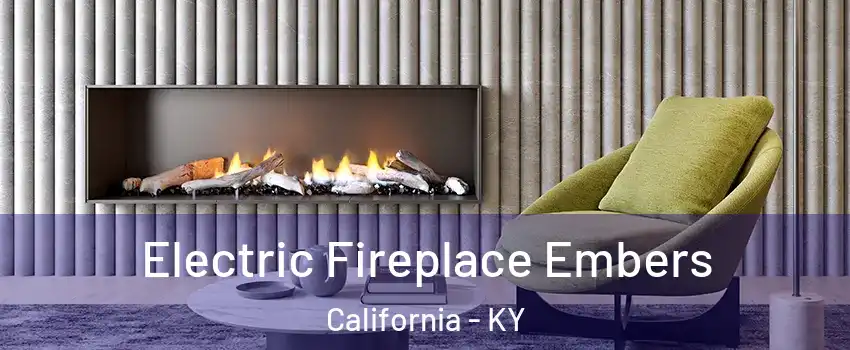 Electric Fireplace Embers California - KY