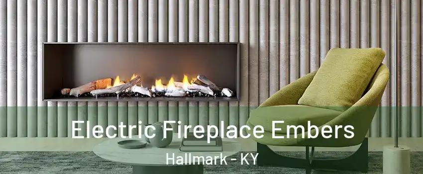 Electric Fireplace Embers Hallmark - KY