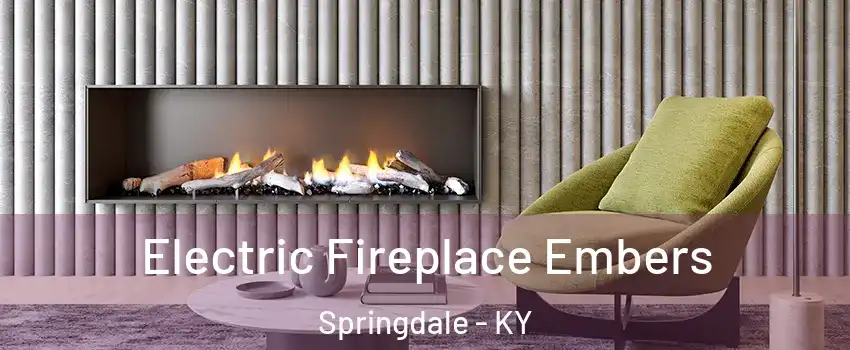 Electric Fireplace Embers Springdale - KY