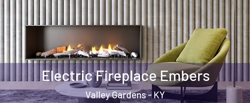 Electric Fireplace Embers Valley Gardens - KY