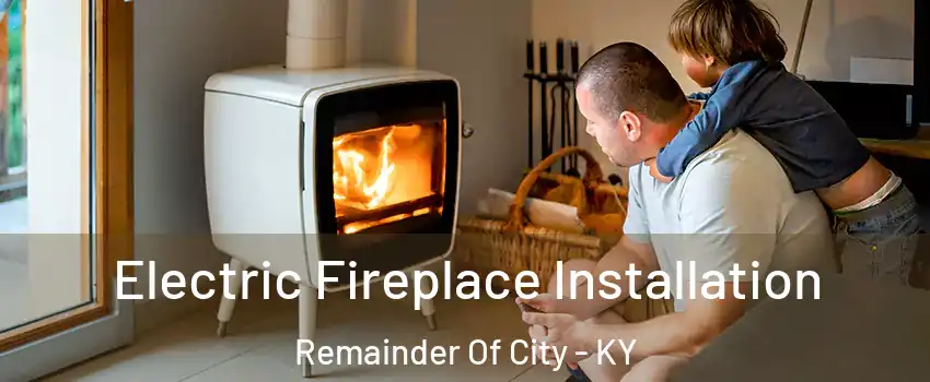 Electric Fireplace Installation Remainder Of City - KY