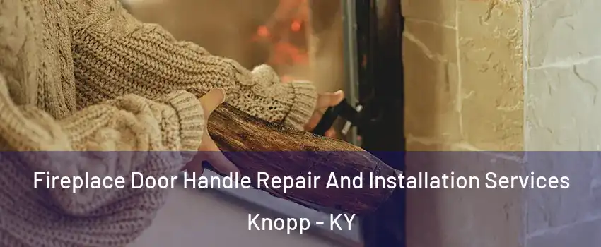 Fireplace Door Handle Repair And Installation Services Knopp - KY