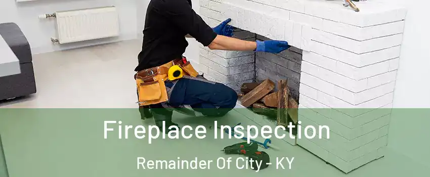 Fireplace Inspection Remainder Of City - KY