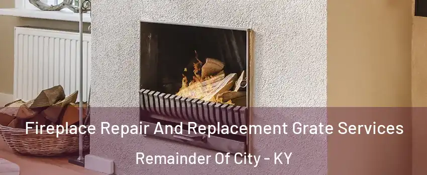 Fireplace Repair And Replacement Grate Services Remainder Of City - KY