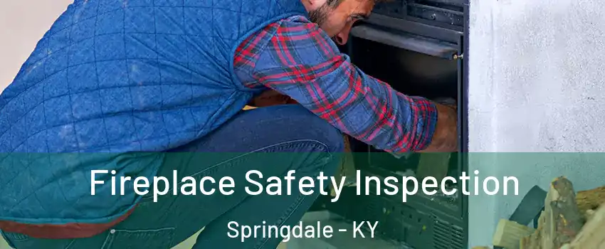 Fireplace Safety Inspection Springdale - KY