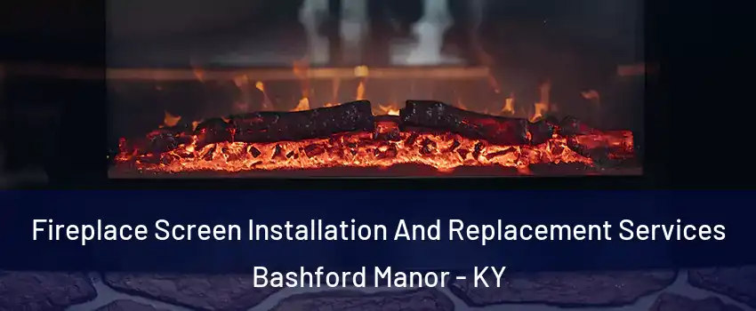 Fireplace Screen Installation And Replacement Services Bashford Manor - KY