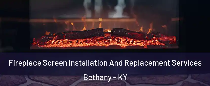 Fireplace Screen Installation And Replacement Services Bethany - KY