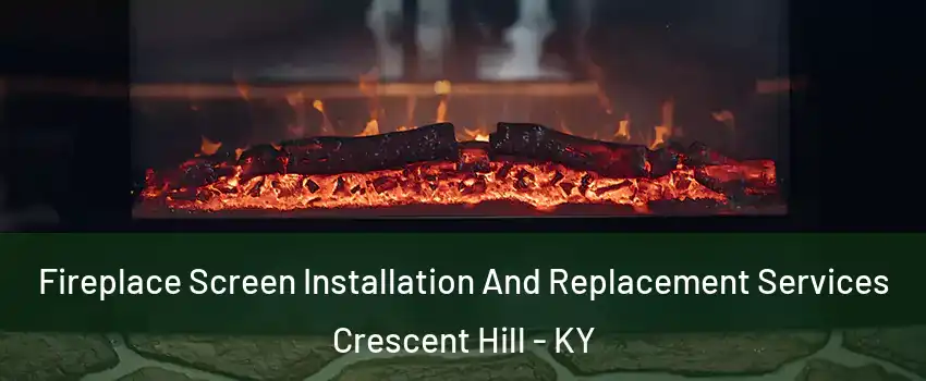 Fireplace Screen Installation And Replacement Services Crescent Hill - KY