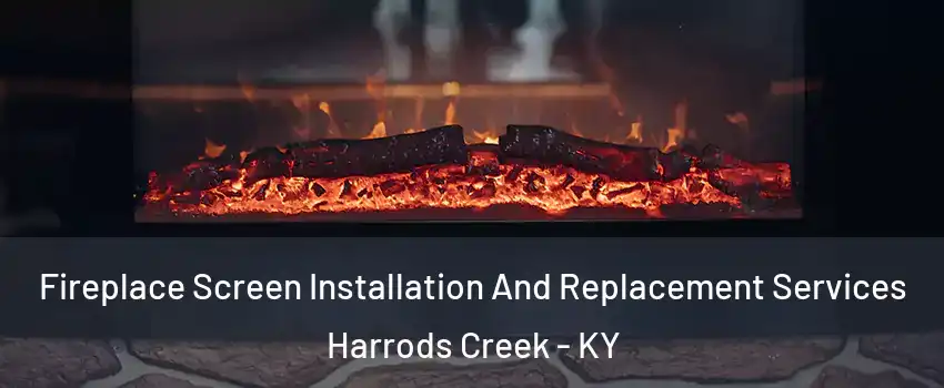 Fireplace Screen Installation And Replacement Services Harrods Creek - KY