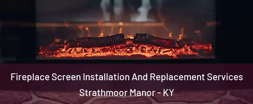 Fireplace Screen Installation And Replacement Services Strathmoor Manor - KY