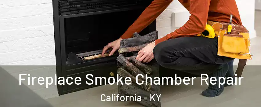 Fireplace Smoke Chamber Repair California - KY