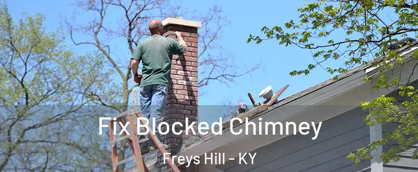 Fix Blocked Chimney Freys Hill - KY