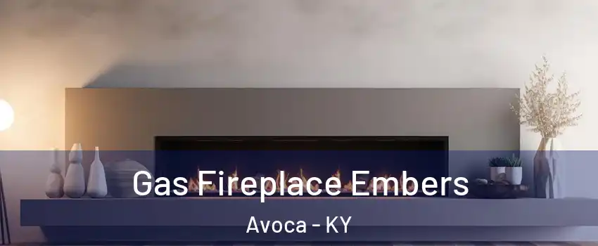 Gas Fireplace Embers Avoca - KY