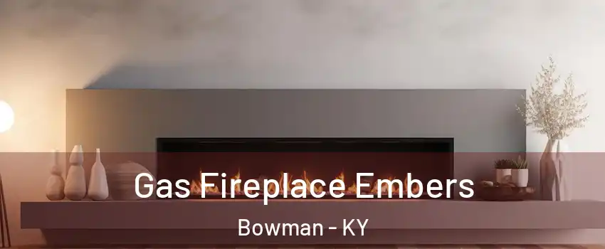 Gas Fireplace Embers Bowman - KY