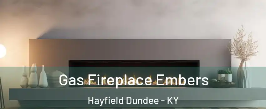 Gas Fireplace Embers Hayfield Dundee - KY