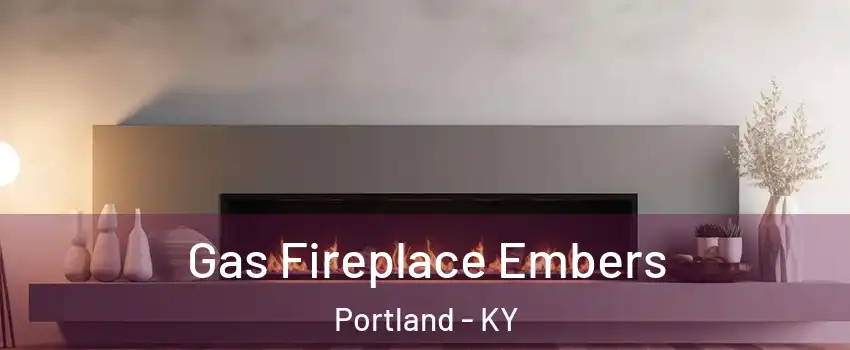 Gas Fireplace Embers Portland - KY