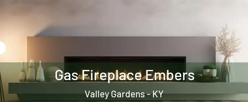 Gas Fireplace Embers Valley Gardens - KY