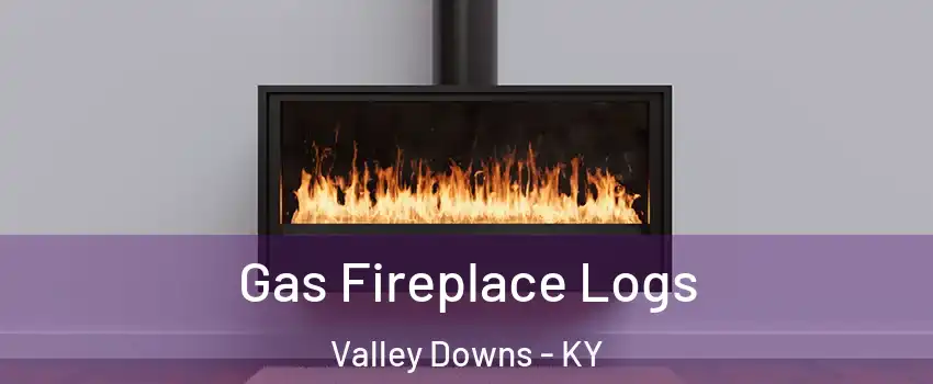 Gas Fireplace Logs Valley Downs - KY