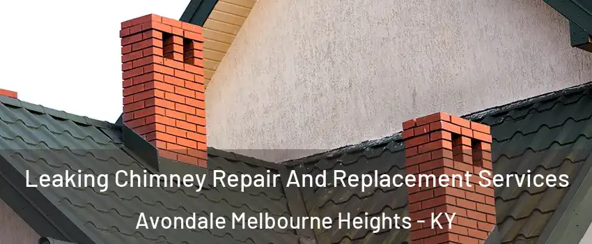 Leaking Chimney Repair And Replacement Services Avondale Melbourne Heights - KY