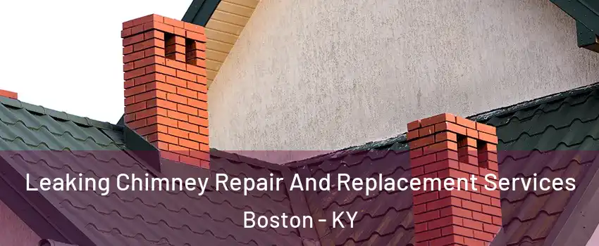 Leaking Chimney Repair And Replacement Services Boston - KY