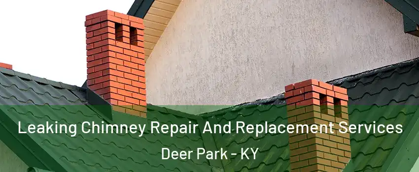 Leaking Chimney Repair And Replacement Services Deer Park - KY