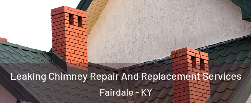 Leaking Chimney Repair And Replacement Services Fairdale - KY