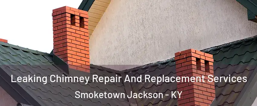 Leaking Chimney Repair And Replacement Services Smoketown Jackson - KY