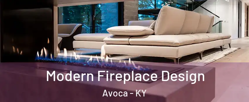 Modern Fireplace Design Avoca - KY