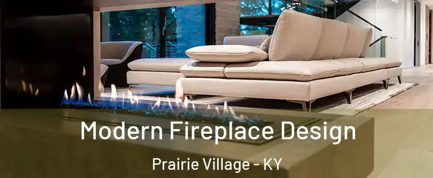 Modern Fireplace Design Prairie Village - KY