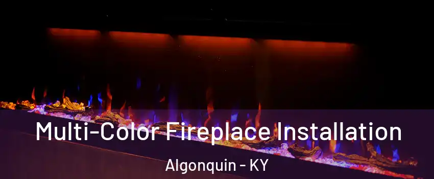 Multi-Color Fireplace Installation Algonquin - KY