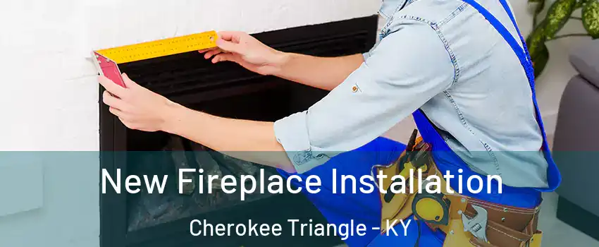 New Fireplace Installation Cherokee Triangle - KY