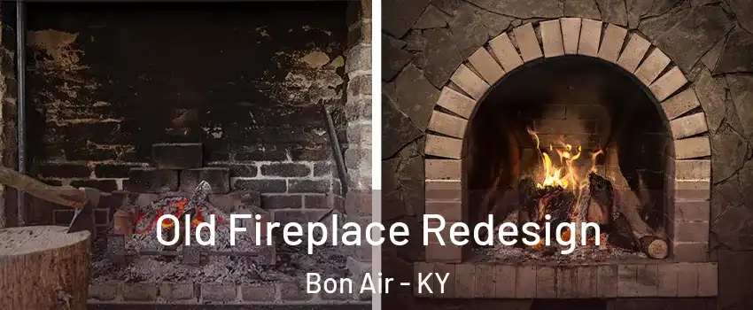 Old Fireplace Redesign Bon Air - KY