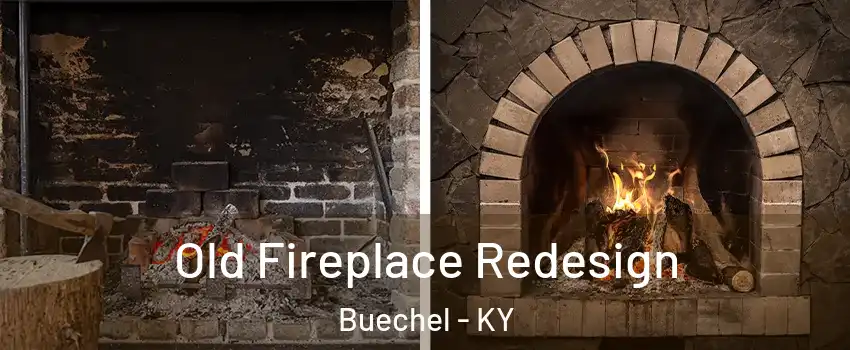 Old Fireplace Redesign Buechel - KY