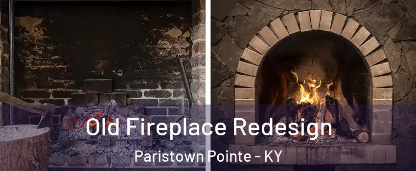 Old Fireplace Redesign Paristown Pointe - KY