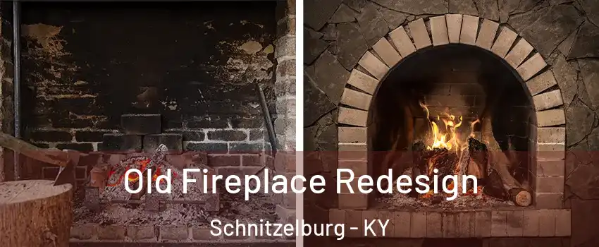 Old Fireplace Redesign Schnitzelburg - KY